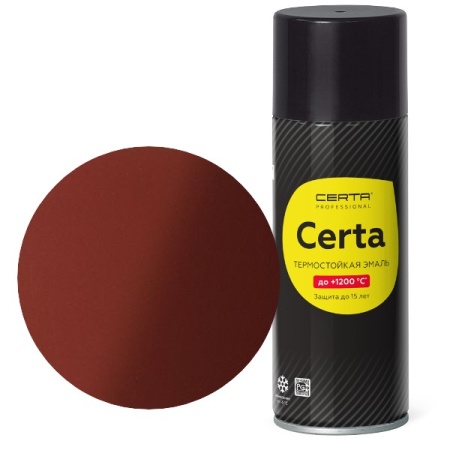 CERTA до 800°С красно-коричневый (~RAL 8012) аэрозоль