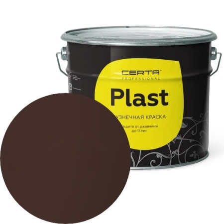 CERTA PLAST Mатовый шоколад RAL 8017 10 кг