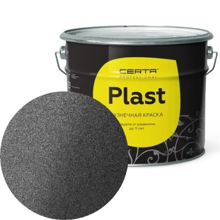 CERTA PLAST Металлик итальянский графит 10 кг