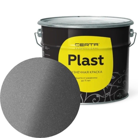 CERTA PLAST Металлик графит 10 кг